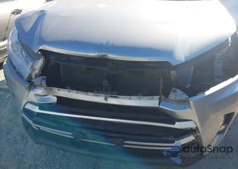 2018 Toyota Highlander Xle z USA, uszkodzony, nr VIN 5TDJZRFHXJS843200